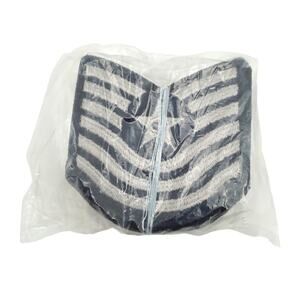US Air Force Master Sergeant Rank Patch Vtg E-7 E7 Blue Chevron Lot USAF Sew On